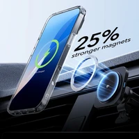 ESR Classic Hybrid Kickstand Halolock MagSafe dėklas rinkinys su stovu + grūdintas stiklas iPhone 16 Pro - skaidrus