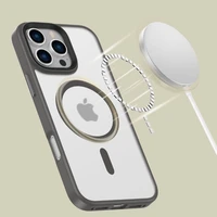 Tech-Protect MagMat Magnetinis dėklas telefonui iPhone 16 Pro Max - titano