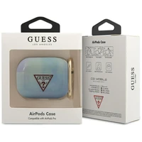 Guess GUACAPTPUMCGC02 AirPods Pro dėklas mėlynas/mėlynas Tie & Dye kolekcija