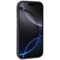 Audi R8 Natūralios odos Magnetinis dėklas telefonui iPhone 17 Pro Max - juodas ir raudonas