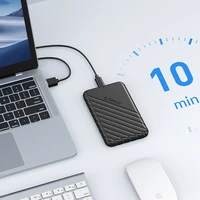 "Orico 25PW1-U3" 2,5 colių HDD/SSD USB 3.0 Micro-B 5Gb/s disko kasetė - juoda
