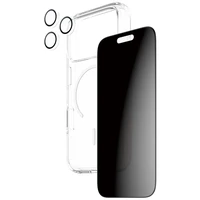CARE by PanzerGlass flagmanas privatumo 3in1 dėklas + privatumo stiklas + lęšis iPhone 17 Pro