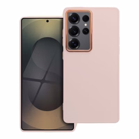 Dėklas "Frame" Samsung S937 S25 Edge rožinis