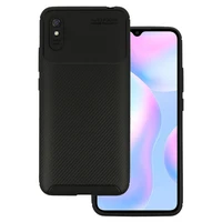 Vennus Carbon Elite dėklas telefonui Xiaomi Redmi 9A juodas