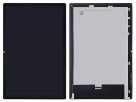 Ekranas Samsung X200/X205 TAB A8 10.5 2021 su lietimui jautriu stikliuku Black ORG