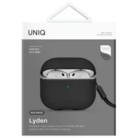 Uniq Lyden DS AirPods 4 dėklas - juodas