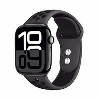 Crong Duo sporto - Apple Watch Band 44/45/46/49 mm (pilkas/juodas)