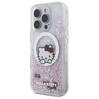 Hello Kitty Skystas Blizgesys Sweet Kitty Bows Magnetinis iPhone 16 Pro Dėklas - Baltas