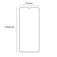 LCD apsauginis stikliukas 9H Samsung A057 A05s