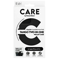 CARE by PanzerGlass Tango 2in1 piniginė Magnetinis dėklas telefonui iPhone 16 Pro - juodas