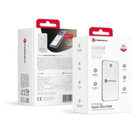 Išorinė baterija saderinta su MagSafe Forcell F-Energy SuperSlim F5K8 QC4.0 PD3.0 15W 5000 mAh balta