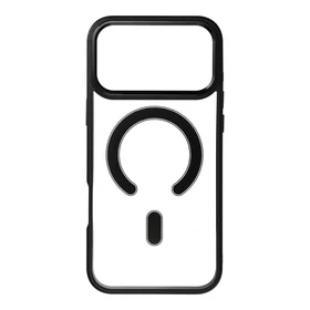 COLOR EDGE MAG COVER magnetinis dėklas telefonui, suderinamas su MagSafe, skirtas IPHONE 17 Pro Max, juodas