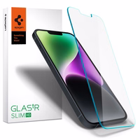 Spigen Glas.tR Slim grūdintas stiklas iPhone 13 / 13 Pro / 14 / 16e