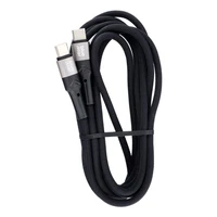 BLUE STAR pintas kabelis 3A 60W Type C į Type C PD QC4.0 TFK-DC-004 2 m juodas