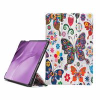 Dėklas Reach Smart Leather Samsung X110/X115 Tab A9 8.7/X130/X135 Tab A11 8.7 butterfly
