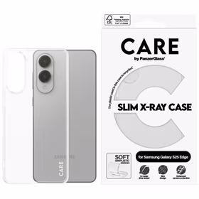 CARE by PanzerGlass Fashion X-Ray dėklas telefonui Samsung Galaxy S25 Edge – permatomas