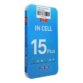 LCD ekranas iPhone 15 Plus su skaitmeniniu keitikliu juodas (ZY-LTPS) IC perkeliamas