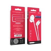 Ausinės Borofone BM36 3,5mm baltos