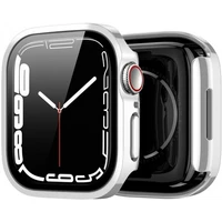 LCD apsauginis stikliukas/dėklas Dux Ducis Hamo Apple Watch 45mm sidabrinis