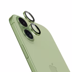 Benks grūdintas stiklas Glass Warrior Lens Protector kamerai iPhone 17 (2 lęšiai) žalias