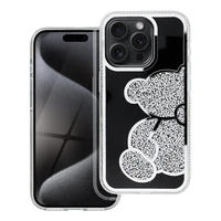TEDDY BEAR dėklas telefonui IPHONE 13 sidabrinis