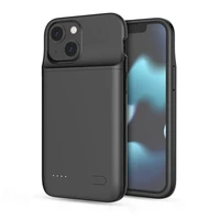 Tech-Protect PowerCase iPhone 12 mini / 13 mini su 4700mAh išorine baterija - juoda