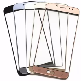 Ekrano stikliukas skirtas Samsung J730 J7 2017 sidabrinis / žydras HQ