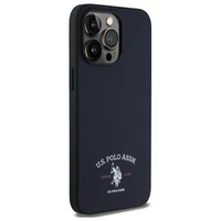 US Polo USHCP15XPARV dėklas telefonui iPhone 15 Pro Max 6.7" su spausdintu DH logotipu - tamsiai mėlyna