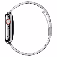 Spigen Modern Fit dirželis Apple Watch 4/5/6/7/8/SE (38/40/41 mm) - sidabrinis