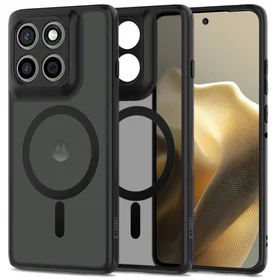 Tech-Protect MagMat MagSafe dėklas Motorola Edge 60 Pro - matinė juoda