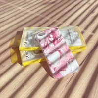 Wozinsky Marble TPU dėklas Samsung Galaxy A42 5G rožinė