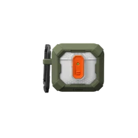 UAG Plasma Dėklas AirPods 4 - alyvuogių spalvos