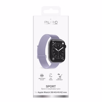 "Puro" sportinis dirželis "Apple Watch" 38/40/41/42 mm - Violetinės spalvos