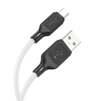 Kabelis USB-A į Micro USB Hoco 2,4A 1 m X90 baltas