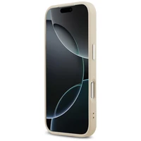 Karl Lagerfeld Karl Pin Magnetinis dėklas telefonui iPhone 17 Pro Max - Smėlio