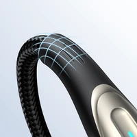 Joyroom Star-Light Series SA27-CC5 USB-C / USB-C kabelis 100W 1.2m - juodas