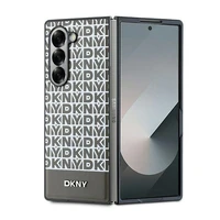 DKNY Pakartotinio rašto apatinės juostos dėklas Samsung Galaxy Z Fold 6 - rudas
