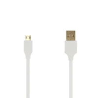 Kabelis USB į Micro USB - 1 m baltas