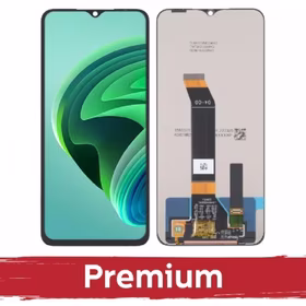 Ekranas skirtas Xiaomi Poco M4 5G / Poco M5 / Redmi 10 5G / Redmi Note 11E (5G) juodas OEM