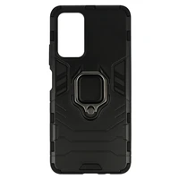 Dėklas telefonui Ring Armor Case for Xiaomi Poco M4 Pro 5G - juodas (m)