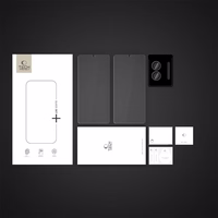 Grūdintas stiklas Tech-Protect Glass Set+ 3 vnt. Samsung Galaxy S25 Edge - Skaidrus