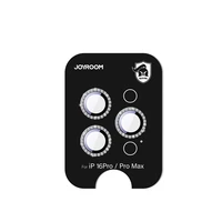 Joyroom JR-MSJ0307 Apsauginis stiklas iPhone 16 Pro/16 Pro Max objektyvams - juoda