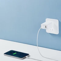Xiaomi kelioninis įkroviklis Combo greitas įkroviklis USB-A / USB-C 33W PD baltas (BHR4996GL)