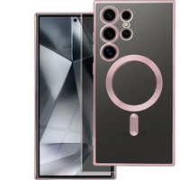 ELECTRO MAG COVER dėklas suderinamas su Magnetine SAMSUNG A17 rožinis auksas