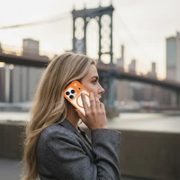 Liavec minkštas dėklas skirtas Iphone 17 Pro Max papajos