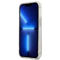 Guess GUHCP13LHSLEOR iPhone 13 Pro / 13 6.1" raudonas/raudonas kietas dėklas Leopardas