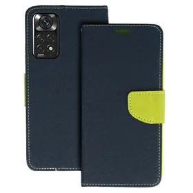 Dėklas telefonui stilingas tamsiai mėlynas limetinis XIAOMI REDMI NOTE 11 PRO/NOTE 11 PRO 5G