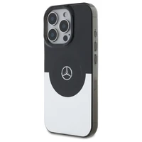 Mercedes Dviejų sluoksnių BiColor MagSafe dėklas telefonui iPhone 16 Pro - sidabrinis (m)