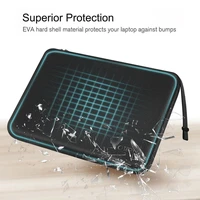 Tech-Protect Hardpouch dėklas 15-16 colių nešiojamam kompiuteriui juodas