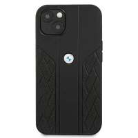 BMW odinis perforuotas dėklas telefonui iPhone 13 mini - juodas